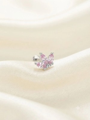 İnky Inky Pink Lotus - Piercing Helix Tragus Lob Kıkırdak