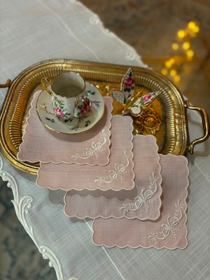 Elora Maison Florelle 2'li Kokteyl Peçete, Sunum Peçetesi, Bardak Altlığı