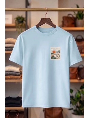 Afc Studio Unisex Regular Fit %100 Pamuk Bisiklet Yaka Premium Baskı Tişört