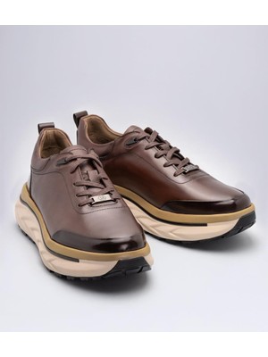 Marcomen 23459 Erkek Bağcıklı Hakiki Deri Casual Sneaker Ayakkabı