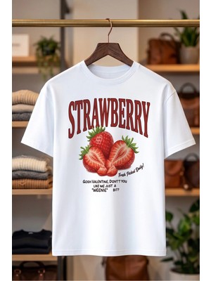 Afc Studio Unisex Regular Fit %100 Pamuk Bisiklet Yaka Premium Baskı Tişört