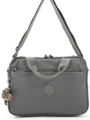 ÖZER-3027 Sanmorris Unisex Evrak ve Laptop Bölmeli Omuz Çantası