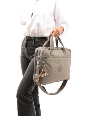 ÖZER-3027 Sanmorris Unisex Evrak ve Laptop Bölmeli Omuz Çantası