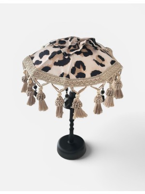 Leopar Desen Bali Şemsiyesi