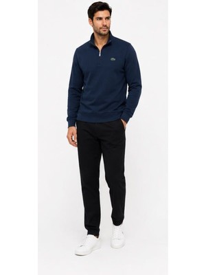 Lacoste Fermuar Yaka Regular Fit Indigo