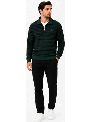 Lacoste Fermuar Yaka Nefti Regular Fit