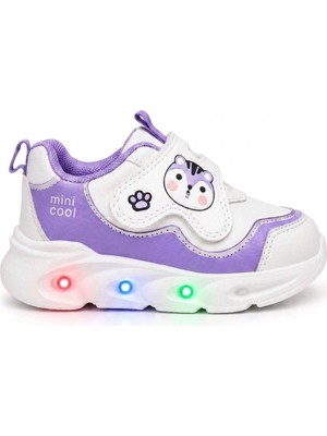 Cool Aida Işıklı Ortopedik Cırtlı Bebek Spor Ayakkabı