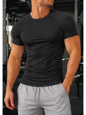 Sapeur Erkek Premium Compression Tişört - Ultra Esnek ve Nefes Alan