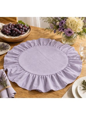 Şah Textile Design Sık Fırfırlı Amerikan Servis 2li Set