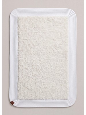 Luna Peluş Hasır Banyo Paspası 50×80 cm