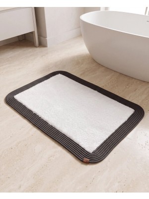 Luna Peluş Hasır Banyo Paspası 50×80 cm