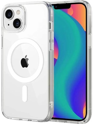 Durukar®   iPhone 15 Combo Sert Şeffaf Magsafe Kapak - Şeffaf