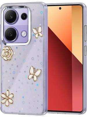 Durukar®   Redmi Note 13 Pro 4g Fiyonk Desenli Kapak - Desen 10