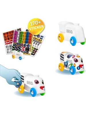 NW NessiWorld Sticker Yapıştırmalı Tren 33979