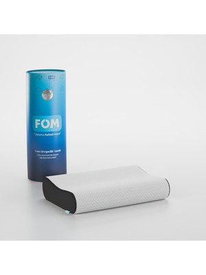 ' Mini Flex Visco Çocuk ve Seyahat Uyku Yastık, Ortopedik, 50 x 30 x 11/9, Siyah