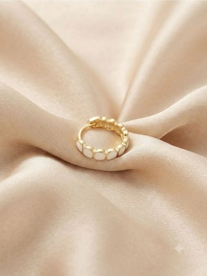 Daisy - Zirkon Taşlı Halka Cerrahi Çelik Piercing