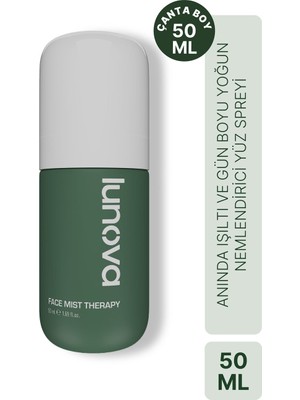 Lunova Anında Işıltı ve Gün Boyu Yoğun Nemlendirici Yüz Spreyi | Seramid Kompleksi Face Mist Therapy | 50ML