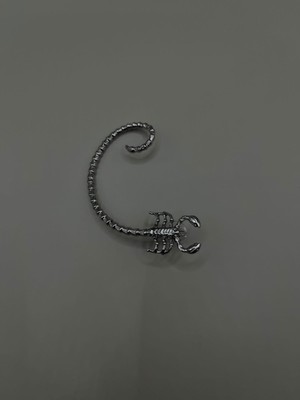 AG23 Tasarım Akrep Sağ Kulak Rave Techno Tekno Earcuff Küpe