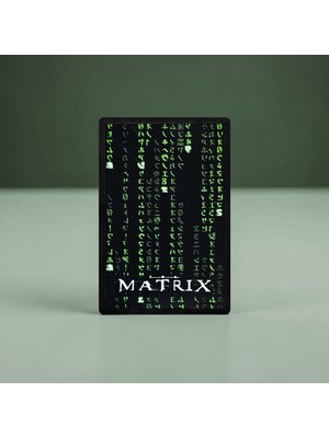 Saes Labs Matrix Kodları 3D Magnet 6×9 cm