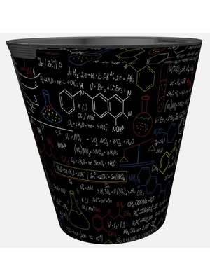 Esranın Dünyası Q-Bın Formüller Temalı 10 Lt Çocuk Odası Çöp Kutusu Kovası Sepeti
