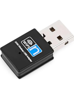 Esranın Dünyası Lunatic 4060 USB Adaptör Alıcı Kablosuz Wifi Adaptör Mini 300 Mbps Realtek RTL8192EU Chipset