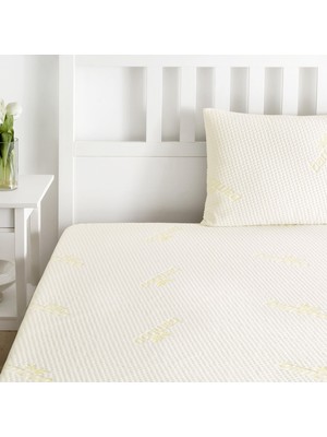 Esranın Dünyası Linens Luxury Bambu Sıvı Geçirmez King Size Yatak Alezi