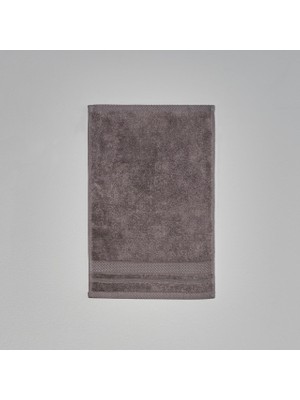 Esranın Dünyası Linens Soft Pamuk 30X45 cm El Havlusu Koyu Gri