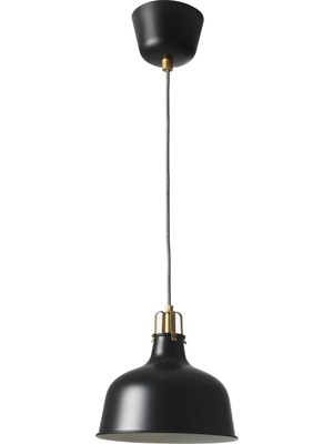 Esranın Dünyası Ikea Ranarp Sarkıt Lamba, Siyah, 23 cm