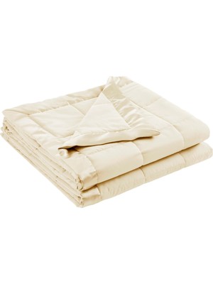 Esranın Dünyası Madison Park Windom Luxury Microfiber Down Alternative Blanket With 3m Moisture Management Ivory 108X90 King Size Quilted Premium Soft Cozy 3m Scotchgard Moisture Microfiber For Bed, Couch Or Sofa