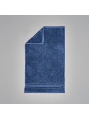 Esranın Dünyası Linens Soft Pamuk 50X85 cm Yüz Havlusu Koyu Mavi