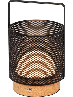 Esranın Dünyası Lucea Erta 04 Siyah Şarjlı Masa Lambası 1X1.5W 4000K