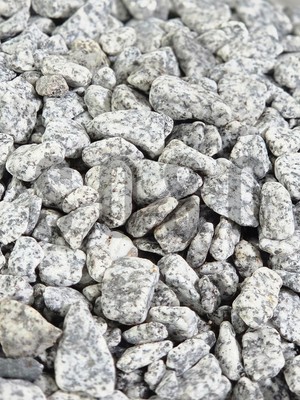 Esranın Dünyası Sosc Natural Granit Dekoratif Çakıl Taşı, Gri Beyaz, 1-2 Cm, 3 Kg, Bahçe Peyzaj Saksı Akvaryum Teraryum Için Doğal Taş