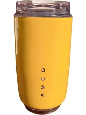 NEVVALİFE Nevva Smeg Modeli Kahve Kupası Taşınabilir Isı Yalıtımlı Bardak Termos, Su Şişesi Seyahat Paslanmaz Çelik Araba Vakumlu Termos Kettle