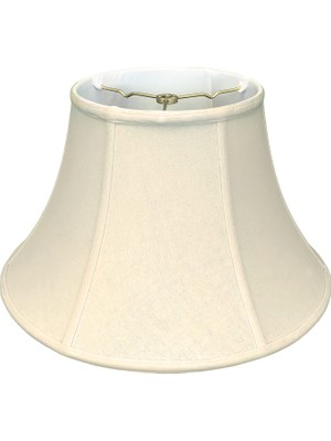 Esranın Dünyası Royal Designs Sığ Çan Duvar Abajuru, Keten Bej, 6 x 13 x 8,5
