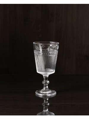 Esranın Dünyası Abeille 4'lü Şarap Kadehi Seti - 300 ml - Şeffaf