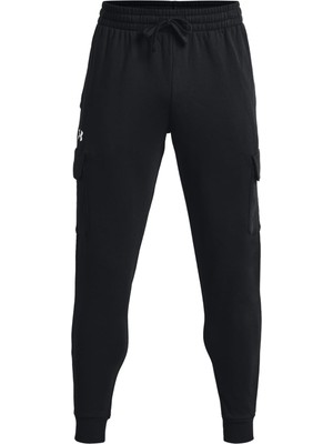 Esranın Dünyası Under Armour Ua Rival Fleece Cargo Jogger Erkek Sweatpant Black / / White Md