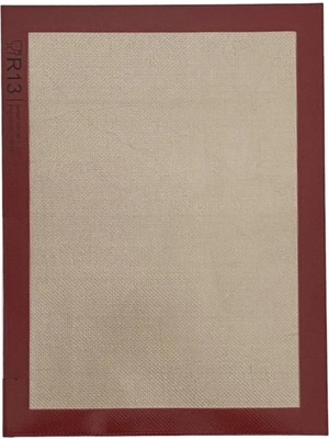 Esranın Dünyası Yanmaz Yapışmaz Silikon Pişirme Matı, Fırın Altlığı, 30X40 Cm, 116 Gr, 0.75 mm Kalınlık, Yıkanabilir, 220 Derece Isıya Dayanıklı