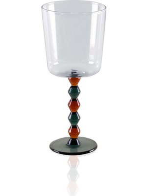 Esranın Dünyası The Mia Bead Şarap Kadehi Amber 300 ml