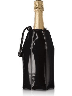 Esranın Dünyası Vacu Vin Aktif Şampanya Soğutucu Siyah