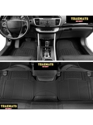 Esranın Dünyası Trakmats (KYB19700) 2015 Universal Oto Paspas Desenli Siyah Mercedes A Serisi W176 ile Uyumlu