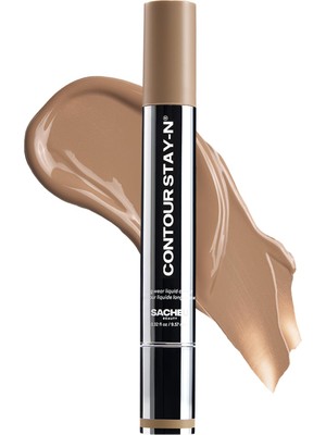 Esranın Dünyası Sacheu Beauty Sacheu Contour Stay-N Uzun Süre Kalıcı Likit Kontür 02 Giving Iconic 9.57ML, 850055191761