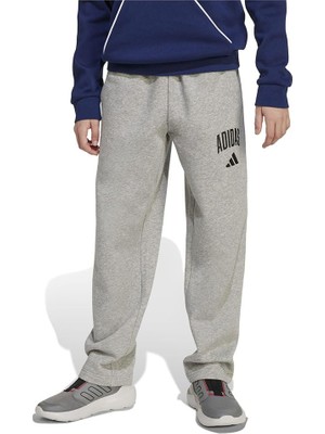 Esranın Dünyası Adidas Çocuk Eşofman Altı J Clgt Fl Pnt JW2386, Gri, 7-8 Yaş