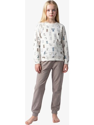 Blackspade Kız Çocuk Pijama Takımı 52275 - Desenli