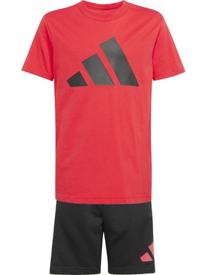 Esranın Dünyası Adidas Unisex Çocuk J Bl T-Set Eşofman Takımı Purrub/black 11-12 Yaş