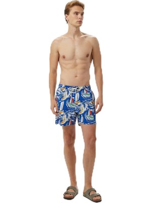 Esranın Dünyası Tommy Hilfiger Deniz Şortu Medium Drawstring Print, S, TYC2356FE6B5B840E79600900, Desenli, Erkek