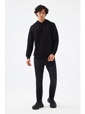Esranın Dünyası Loft Erkek Weatshirt,siyah S,8683504454450