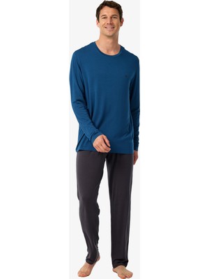 Blackspade Erkek Pijama Takımı 40974 - Mavi