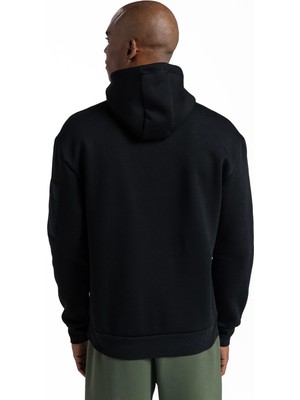 Esranın Dünyası Kappa Erkek Authentıc Sewa Sweatshirt, Black, M