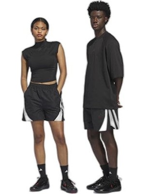 Esranın Dünyası Adidas Adidas Wv Short Erkek Basketbol Şortu KA2080 Siyah