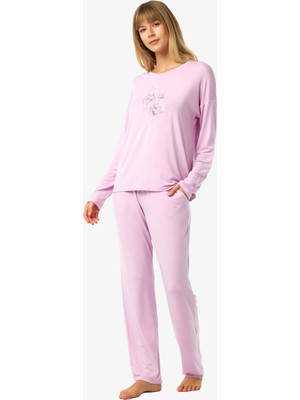Blackspade Kadın Pijama Takımı 52262 - Pembe